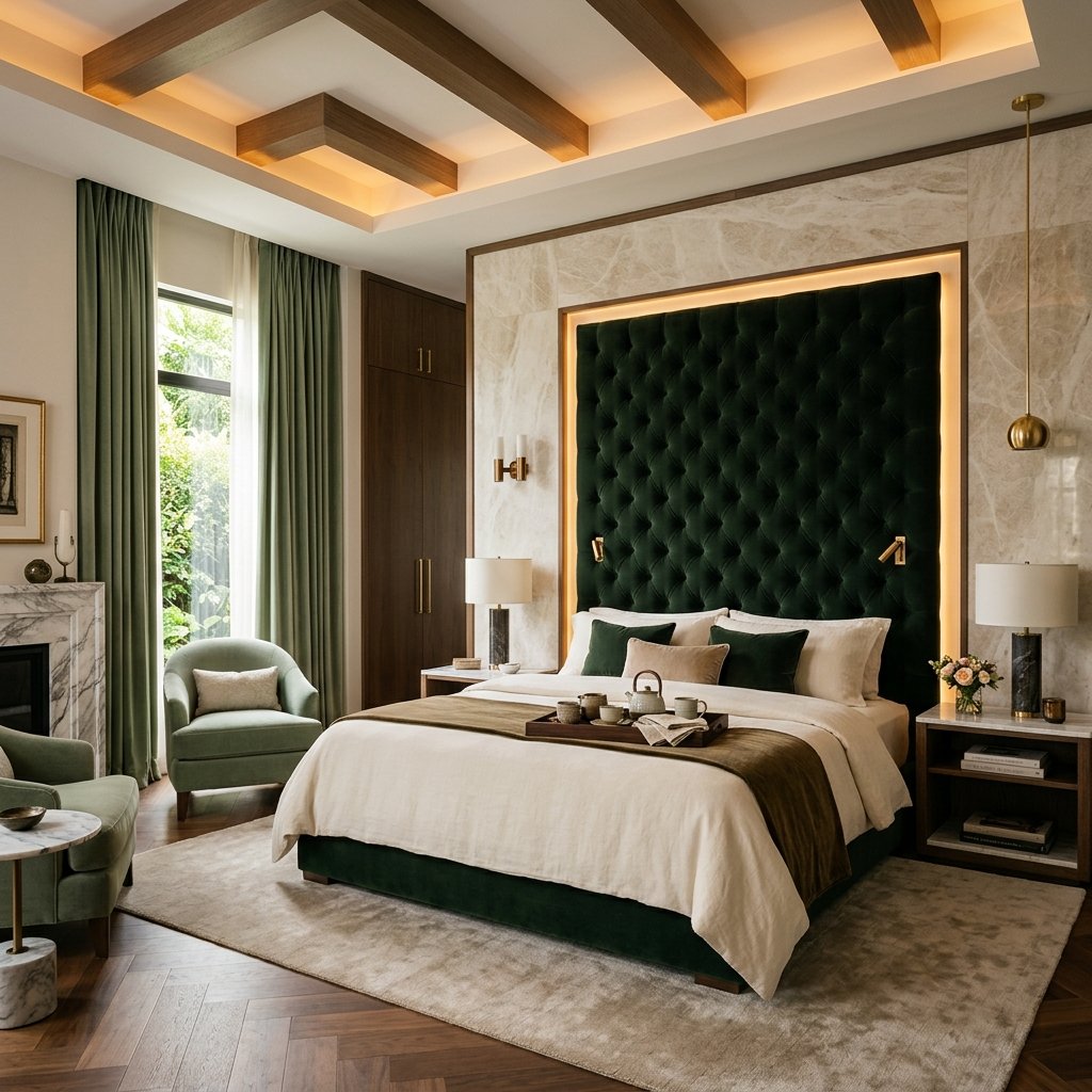 Royal master bedroom suite